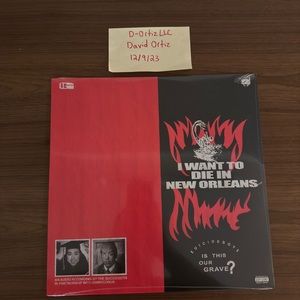 $uicideboy$ - I Want To Die In New Orleans Red & Black Split Vinyl